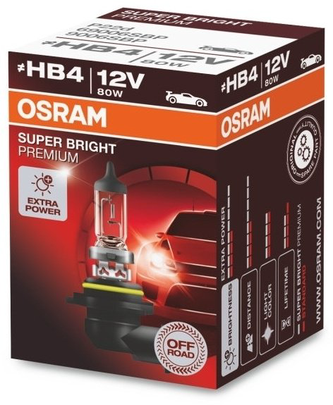 Автолампа Osram 69006SBP галогенная, 1 шт купить,NaN