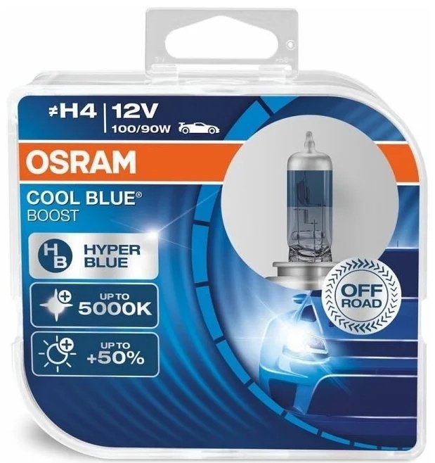Автолампа Osram 62193CBB-HCB галогенная, 2 шт купить,NaN