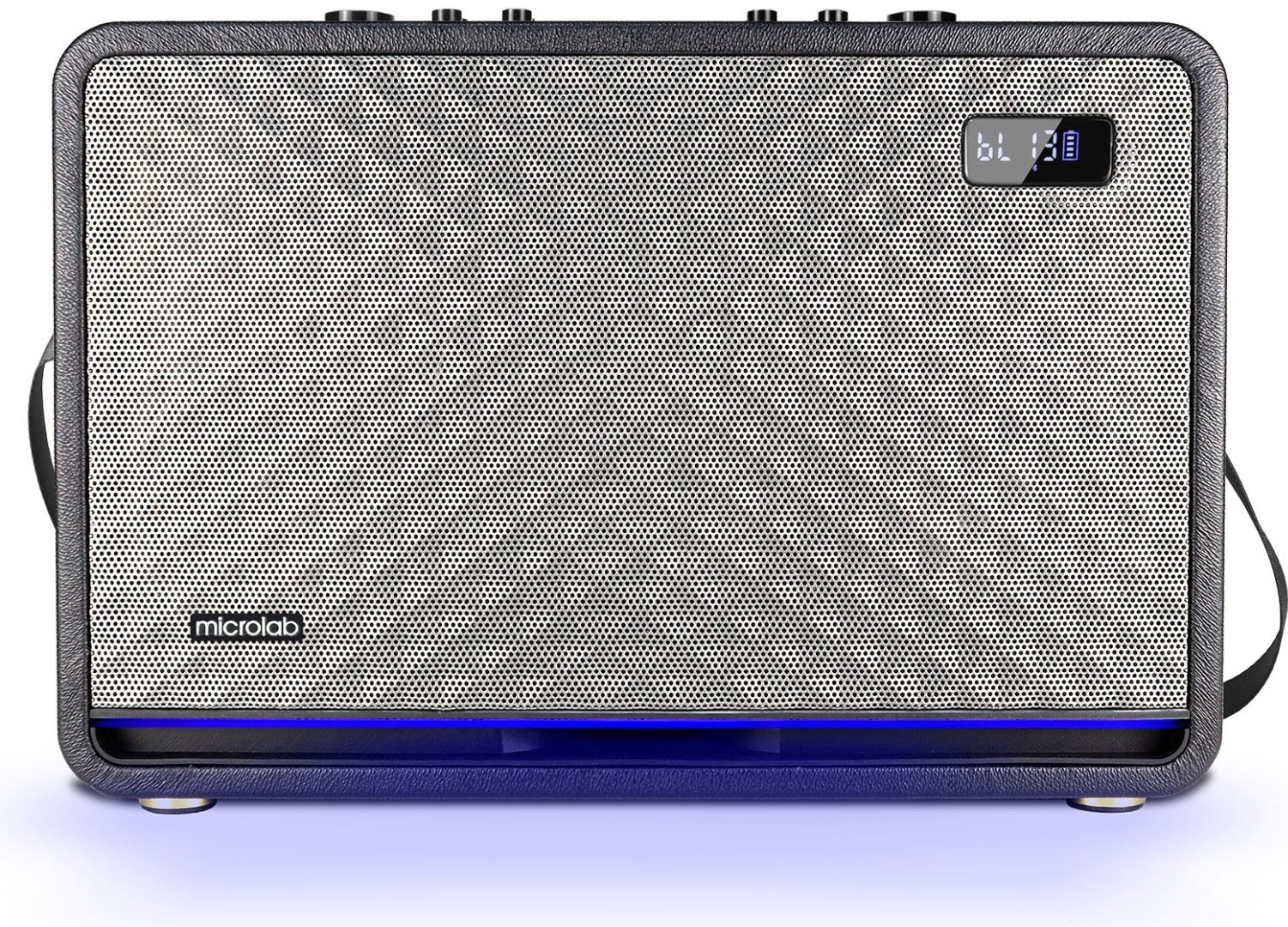 Портативная колонка Microlab KTV200 Pro серый, серебристый