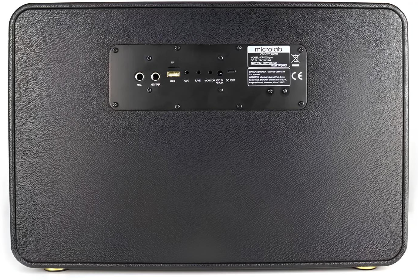 Портативная колонка Microlab KTV200 Pro серый, серебристый