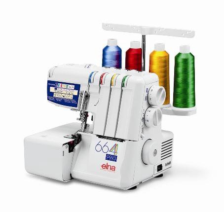 Оверлок Elna 664 Pro белый - ForteMarket Оверлок Elna 664 Pro белый купить,0