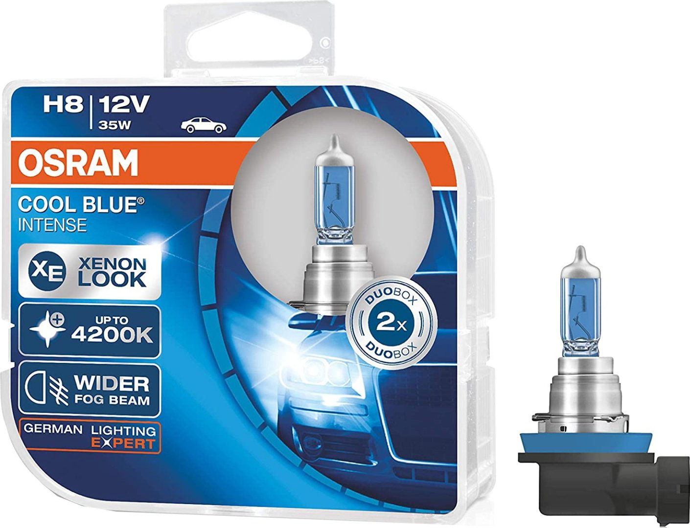 Автолампа Osram 64212CBI-HCB галогенная, 2 шт купить,NaN