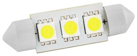 Skyway SJ3SMD505039MMRS363S08201166 светодиодная C5W, 1 шт купить,NaN