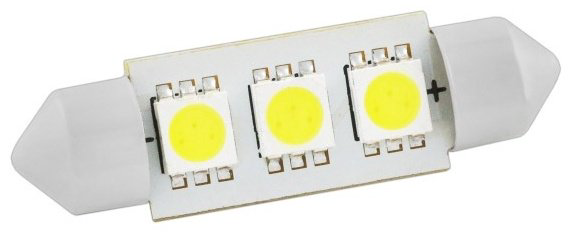 Skyway SJ3SMD505039MMRS363S08201166 светодиодная C5W, 1 шт купить,NaN