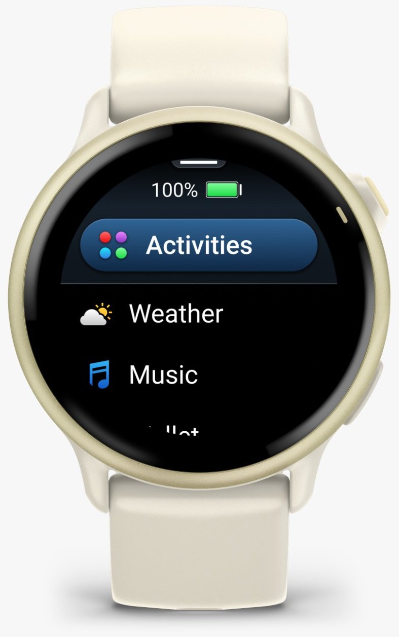 Смарт-часы Garmin Vivoactive 6 42 мм бежевый