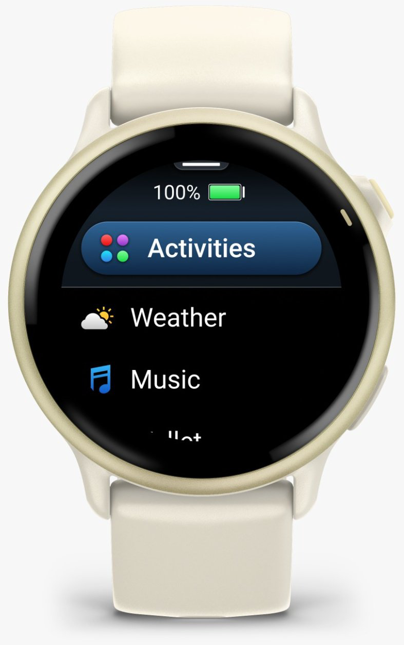 Смарт-часы Garmin Vivoactive 6 42 мм бежевый купить,205430