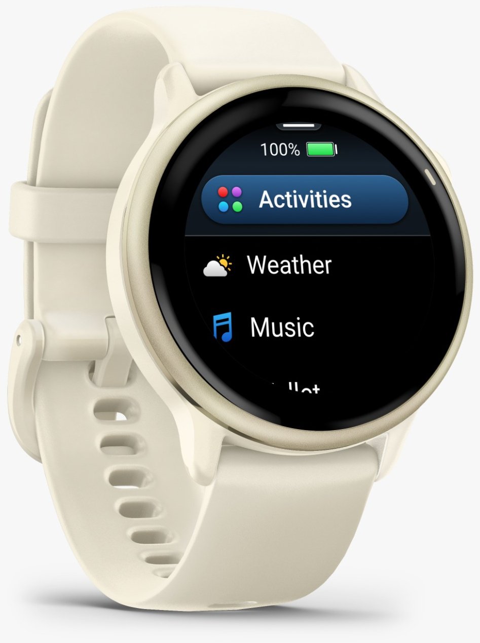 Смарт-часы Garmin Vivoactive 6 42 мм бежевый