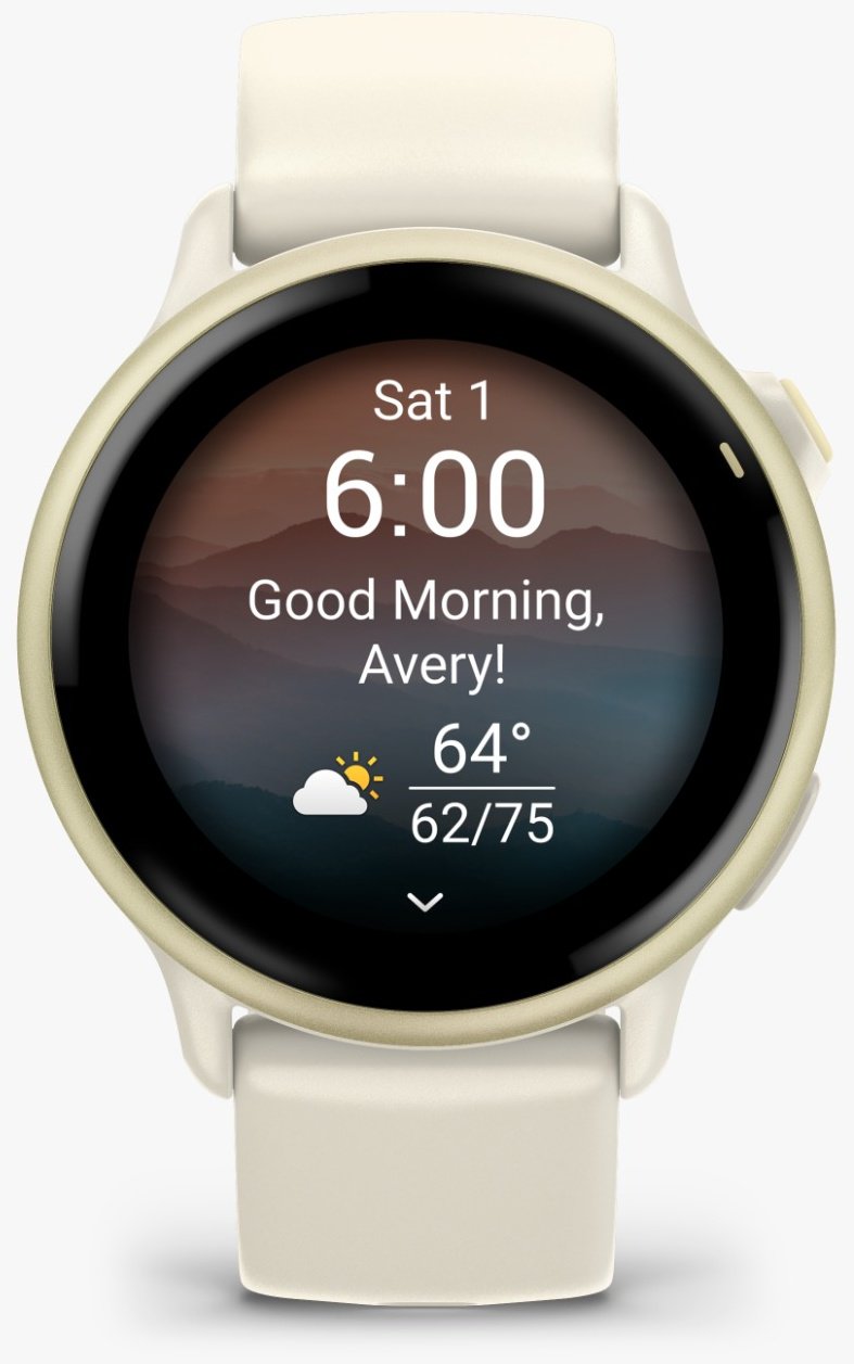 Смарт-часы Garmin Vivoactive 6 42 мм бежевый