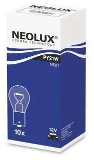 Автолампа Neolux N581 накаливания, 10 шт купить,NaN