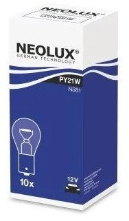 Автолампа Neolux N581 накаливания, 10 шт купить,NaN