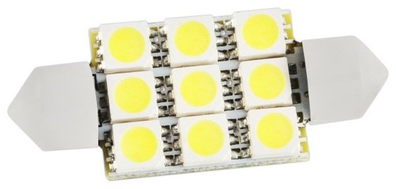 Skyway SJ9SMD505039MMSJ0950S08201187 светодиодная C5W, 1 шт купить,NaN