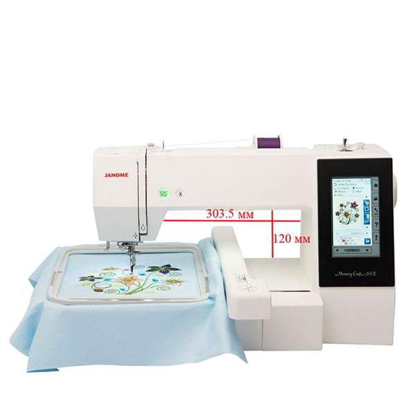 Вышивальная машина Janome Memory Craft 500E белая купить,NaN
