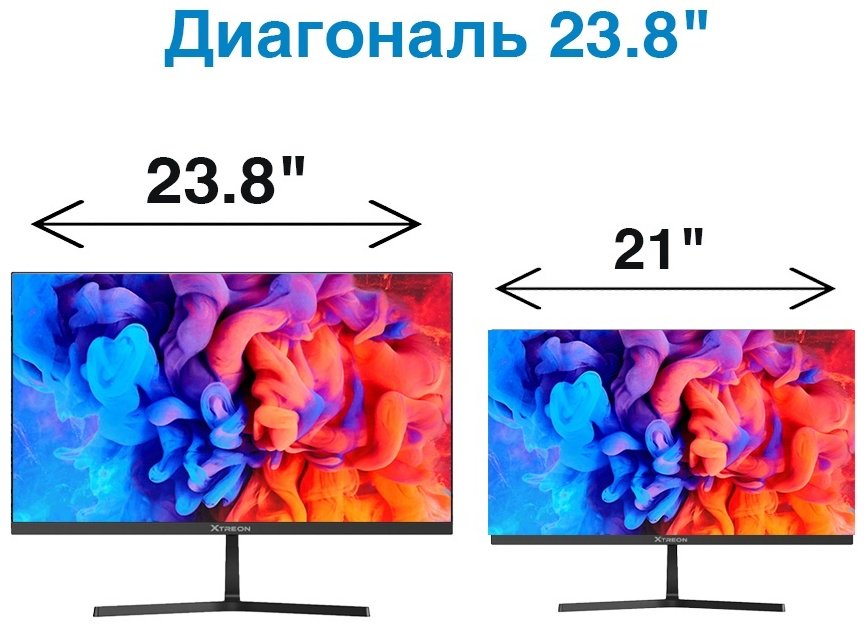 Монитор Xtreon XT2453DE 23.8" Black