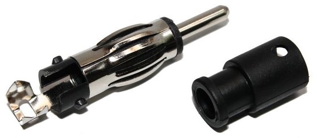 REXANT антенный стержень 16-0401 серебристый, черный