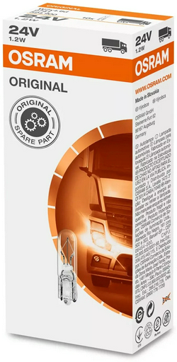 Osram 2741 накаливания W1.2W, 10 шт