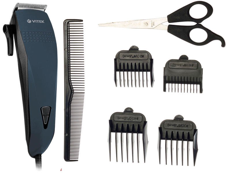 Машинка для стрижки Vitek VT-2573 синяя купить,NaN