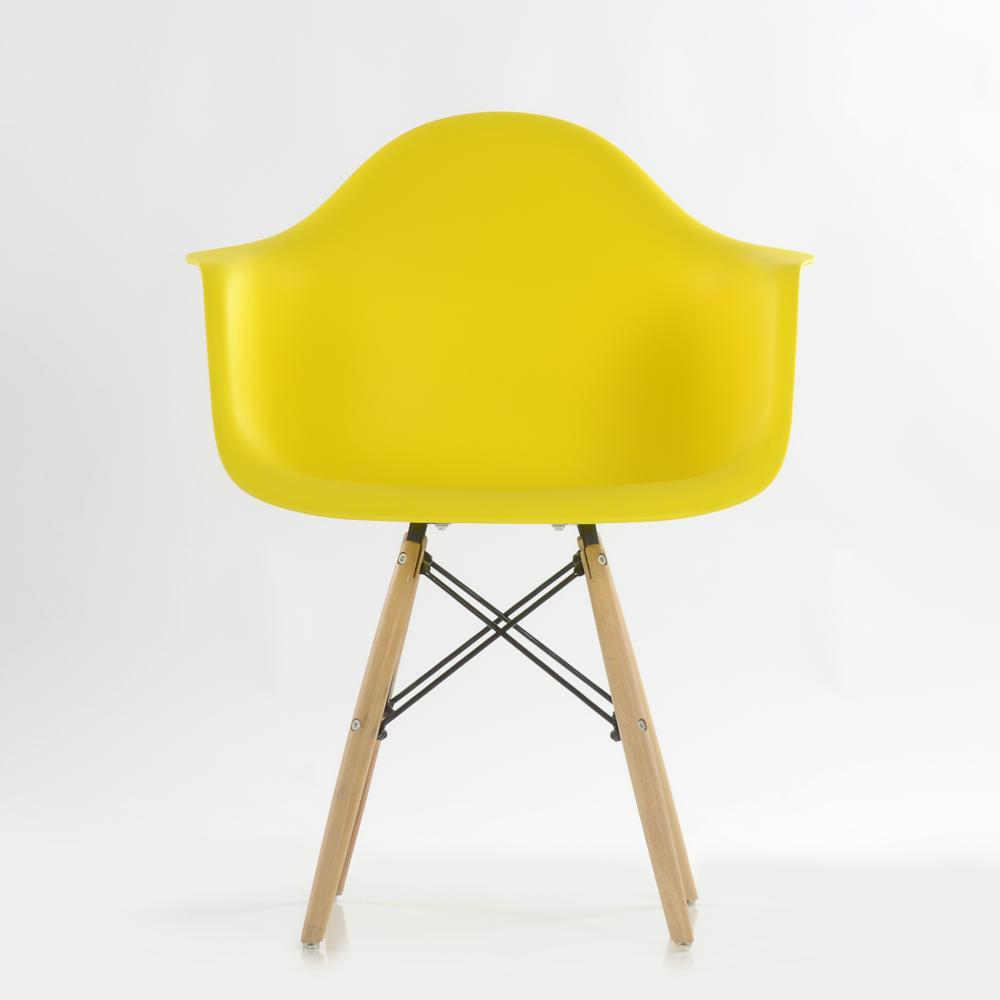 Стул кухонный SK Trade Eames Daw желтый купить,0