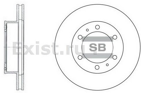 Диски HI-Q передние SD4011 купить,NaN