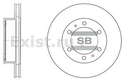 Диски HI-Q передние SD4011 купить,NaN