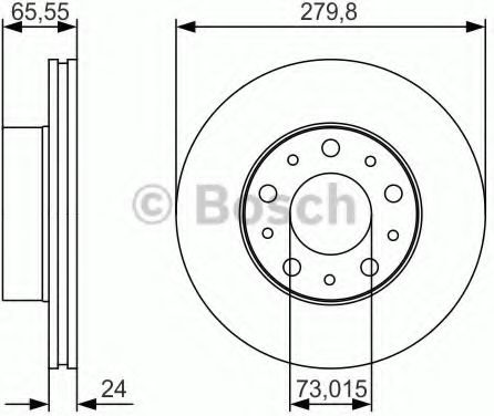 Диски Bosch передние 0 986 479 S70 купить,NaN