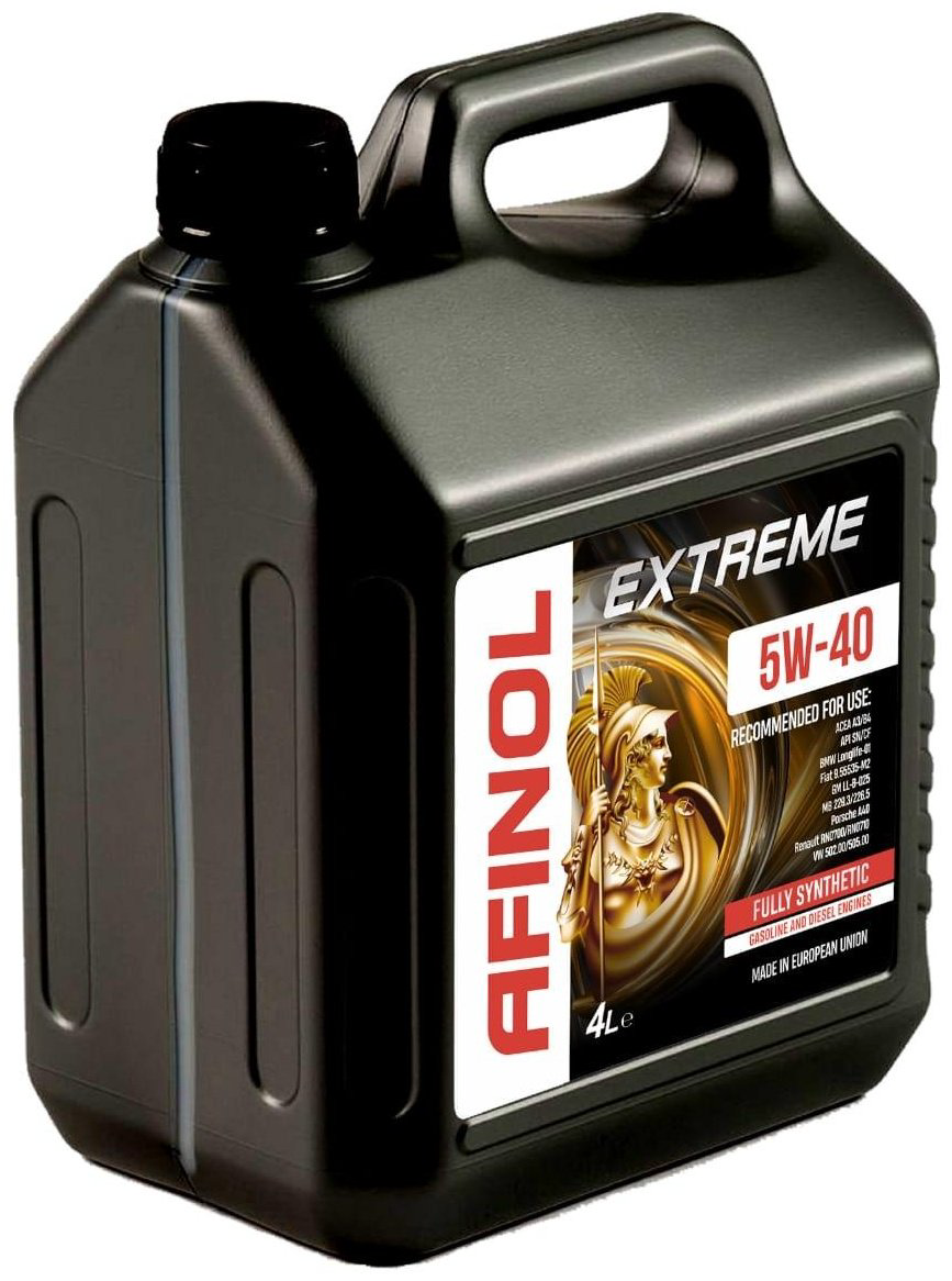 Моторное масло Синтетическое AFINOL Extreme 5W-40 4 л купить,NaN