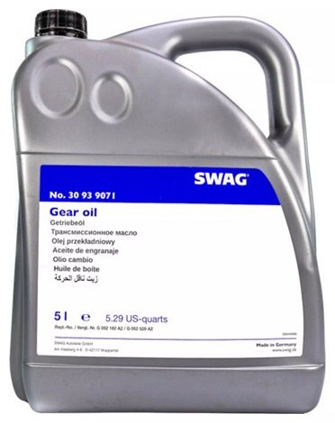 Масло полусинтетическое Swag 30939071 5 л купить,NaN