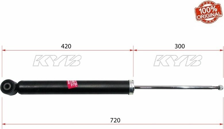 Амортизатор KYB задний 344712 1 шт купить,NaN