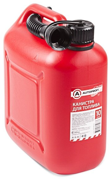 Канистра вертикальная AUTOPROFI KAN-400 красная 10 л купить,NaN