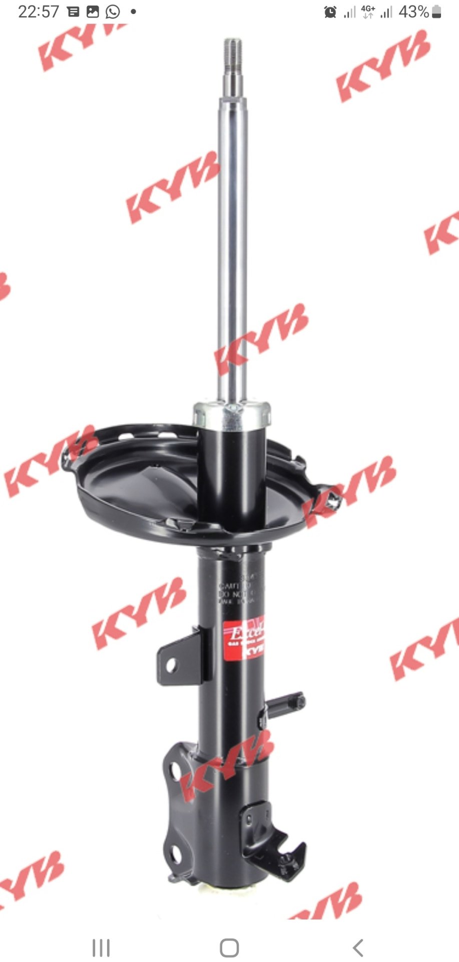 Амортизатор Kayaba задний 334395 1 шт купить,NaN