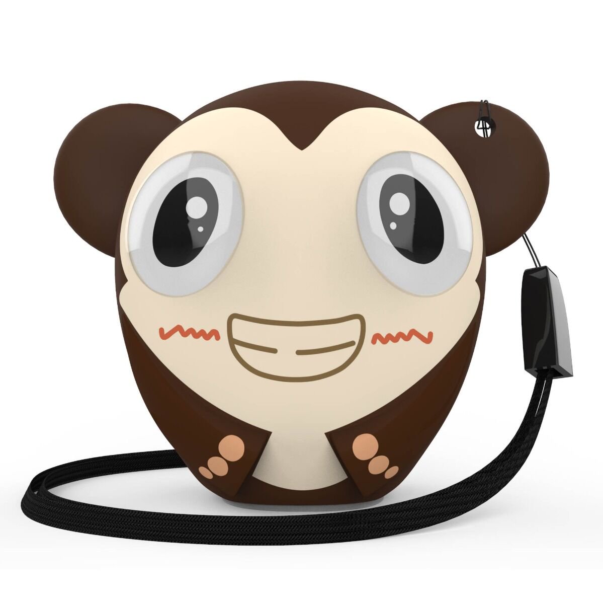 Портативная акустика   Hiper Zoo Music H-OZ3 Monkey коричневая купить,NaN