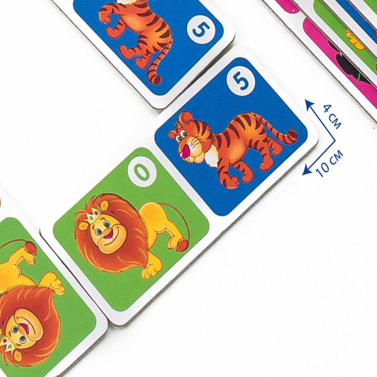 Настольная игра Vladi Toys Зоопарк Домино купить,NaN
