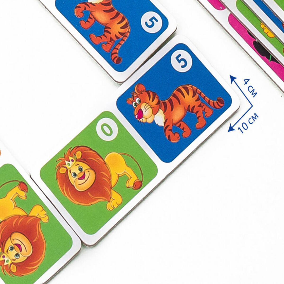 Настольная игра Vladi Toys Зоопарк Домино купить,NaN