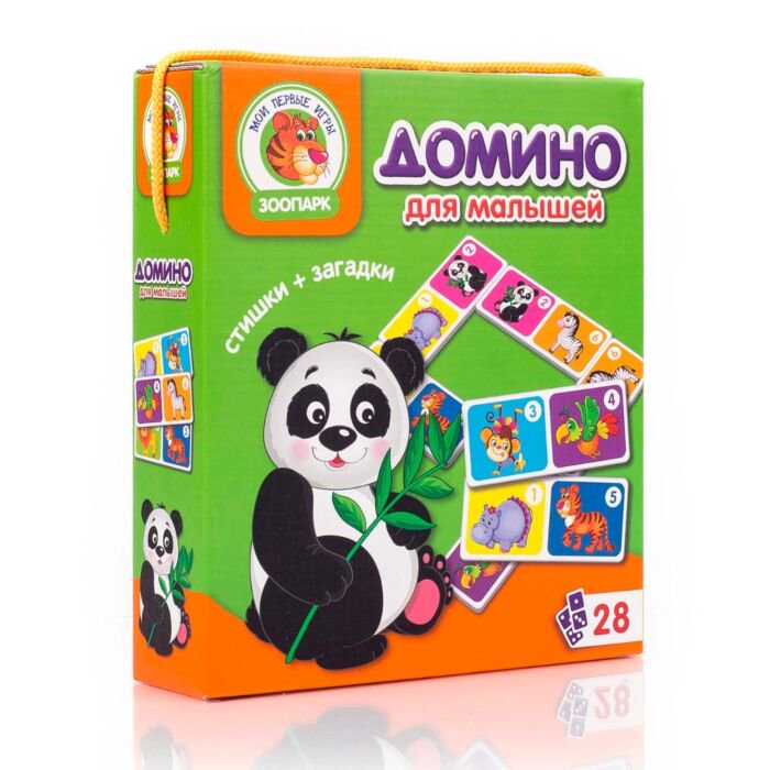 Настольная игра Vladi Toys Зоопарк Домино купить,NaN