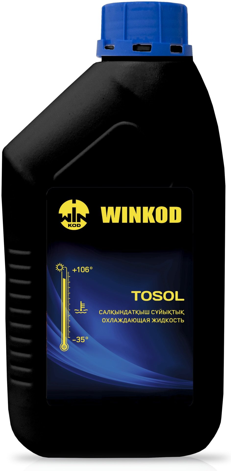 Антифриз Winkod Tosol синий (голубой) G-12 1 кг купить,NaN