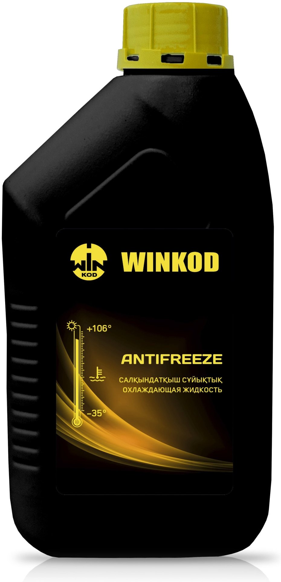 Антифриз Winkod Yellow желтый (оранжевый) G-11 0.9 л купить,NaN