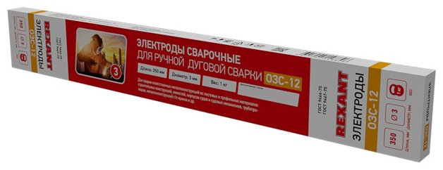 Сварочный электрод REXANT 11-0960, для ручной дуговой сварки купить,NaN