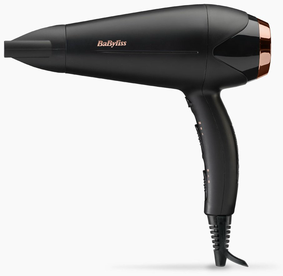 BaByliss D570DE фен 2200 Вт черный, золотой купить,NaN