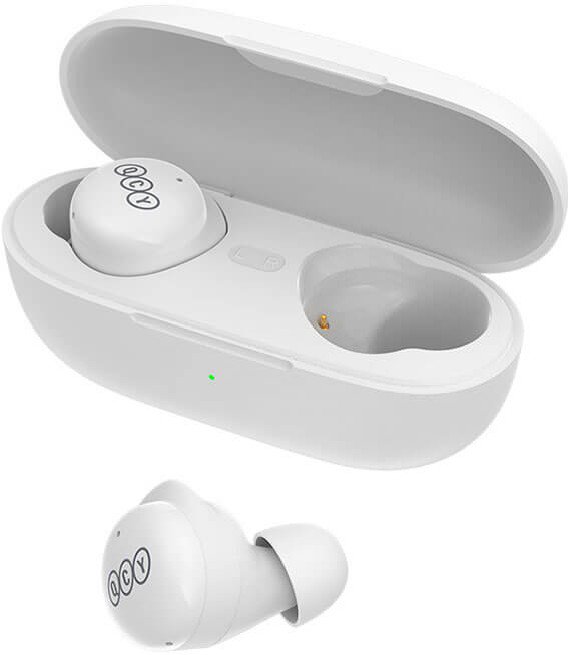 Наушники Xiaomi QCY T17 белые купить,NaN