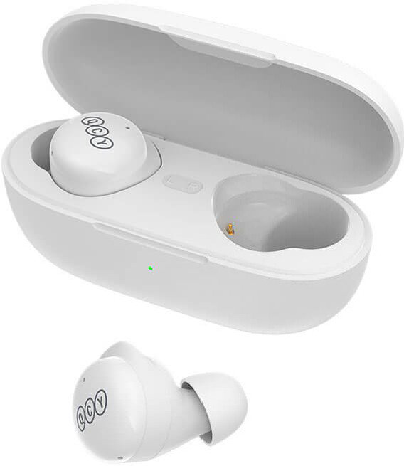 Наушники Xiaomi QCY T17 белые купить,NaN