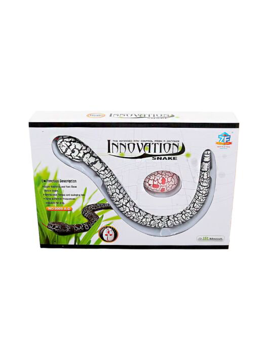 Игрушка Innovation Змея бело-черная купить,NaN