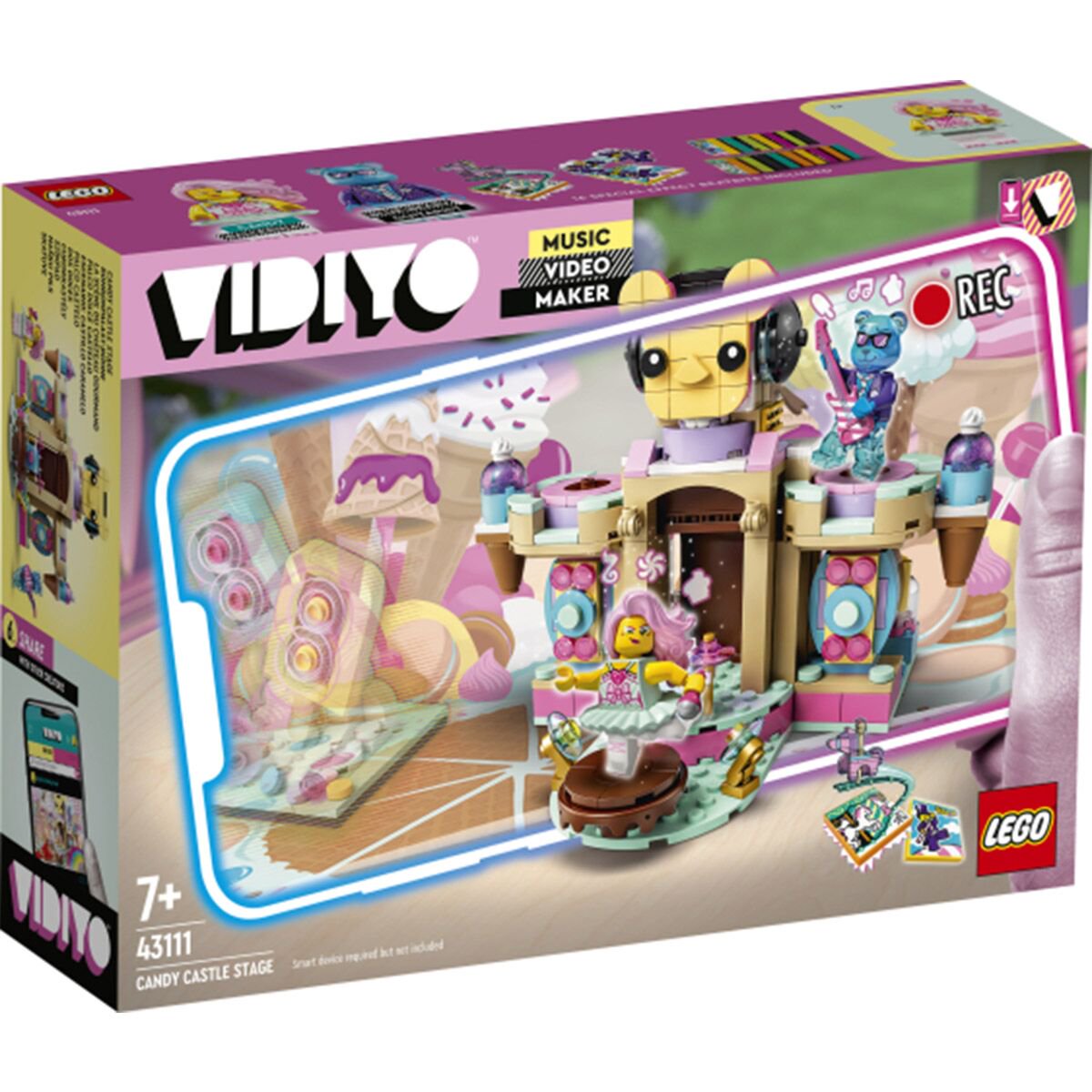 Конструктор Lego  Vidiyo Сцена карамельного замка  43111 купить,NaN