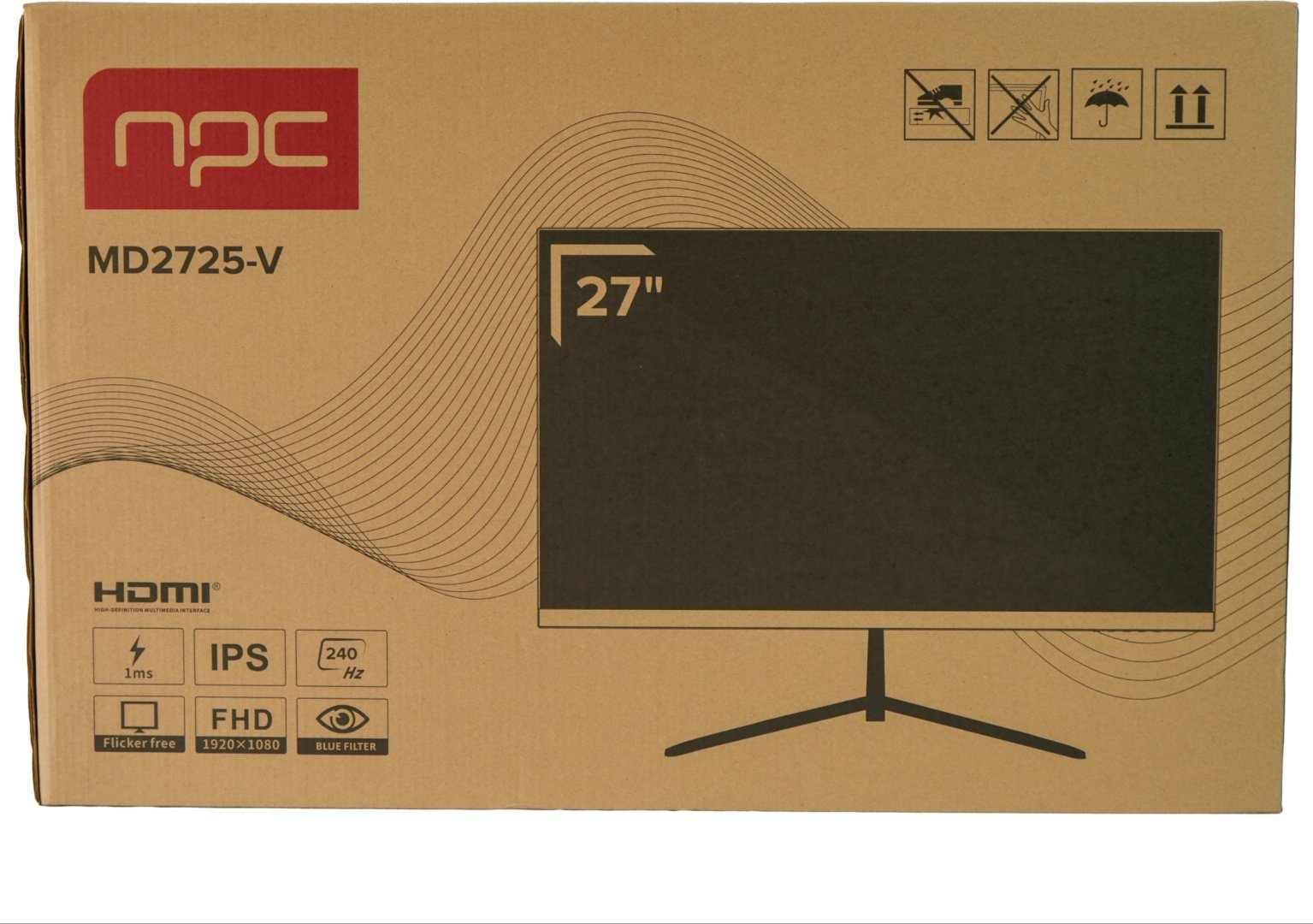 Монитор 27" NPC MD2725-V черный купить,NaN
