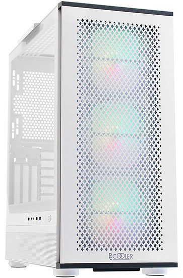 Корпус PCcooler MASTER ME200 MESH белый купить,NaN