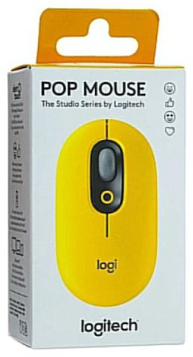 Мышь Logitech POP Bluetooth Mouse желтый купить,NaN