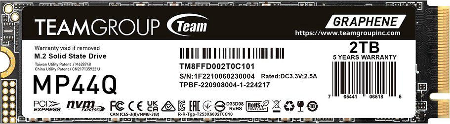 SSD Team Group TM8FFD002T0C101 2000 Гб купить,160790