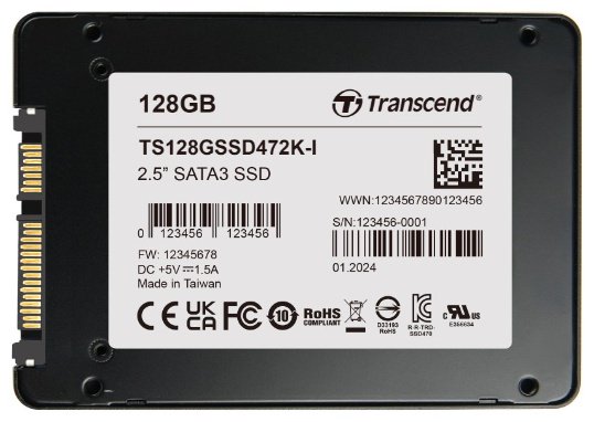 SSD Transcend TS128GSSD472KI-VS1 128 Гб купить,NaN
