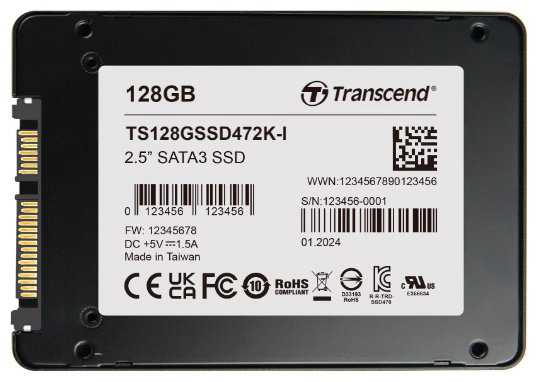 SSD Transcend TS128GSSD472KI-VS1 128 Гб купить,NaN