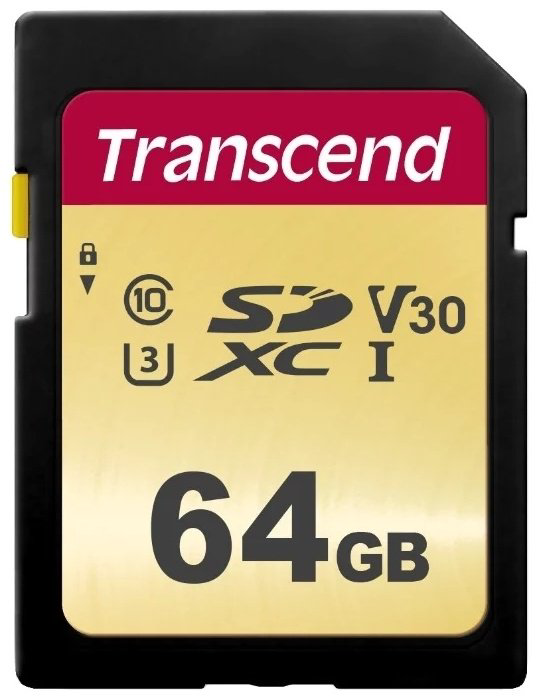 Карта памяти Transcend TS64GSDC500S 64 Гб купить,NaN