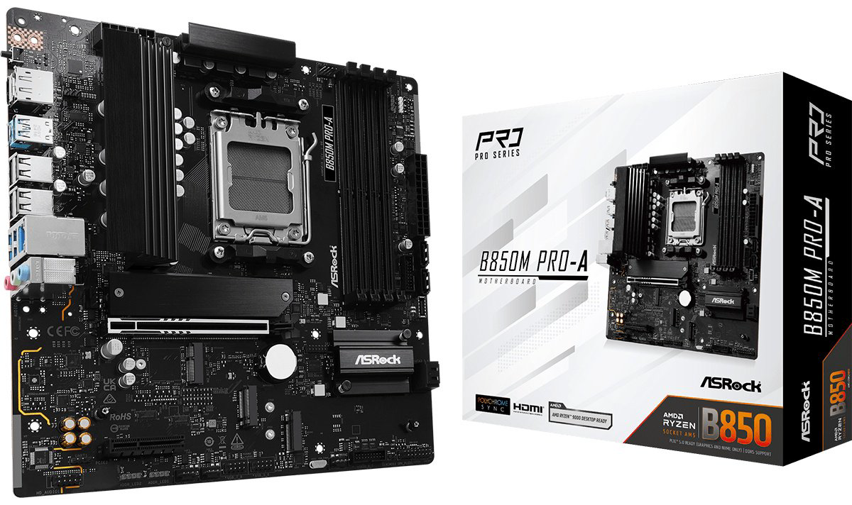 Материнская плата ASRock B850M PRO-A DDR5 купить,116194