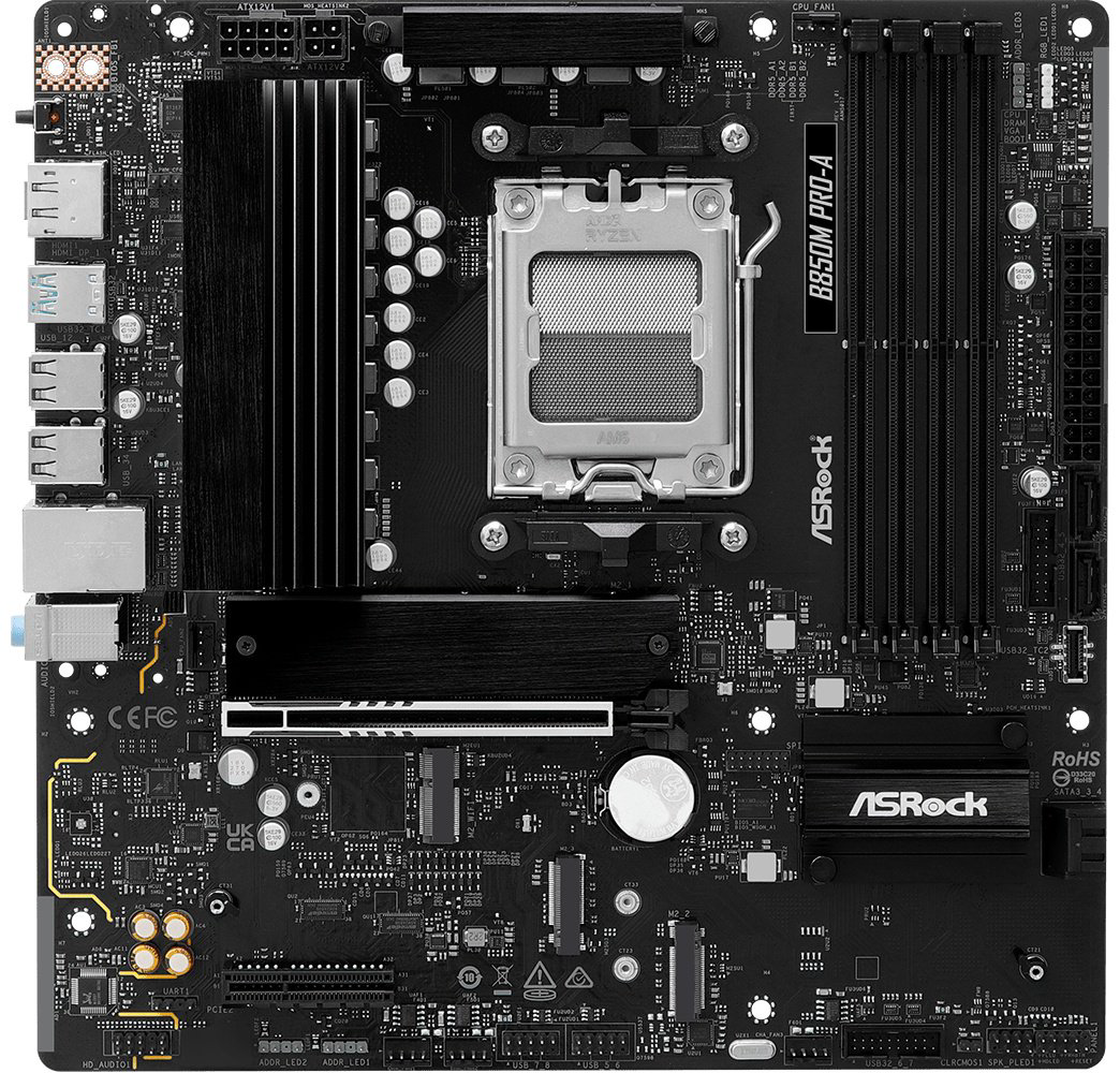Материнская плата ASRock B850M PRO-A DDR5 купить,116194